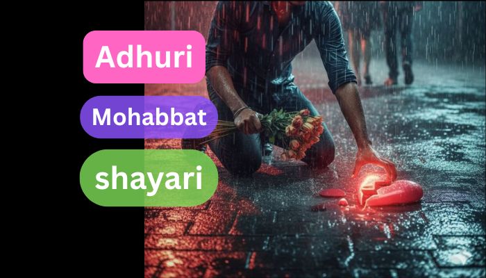 Read more about the article Adhuri Mohabbat par shayari  by barfa