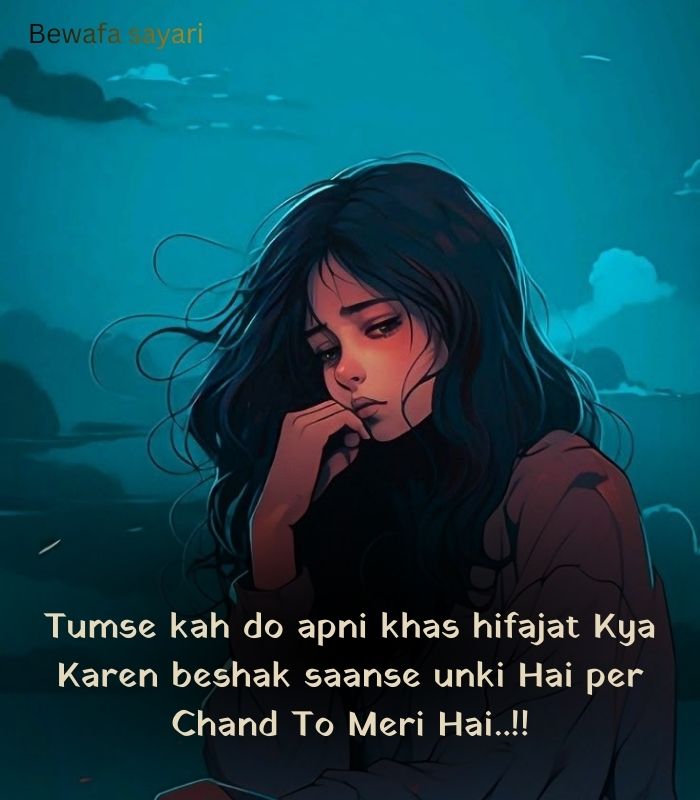 Bewafa shayari in english for girl