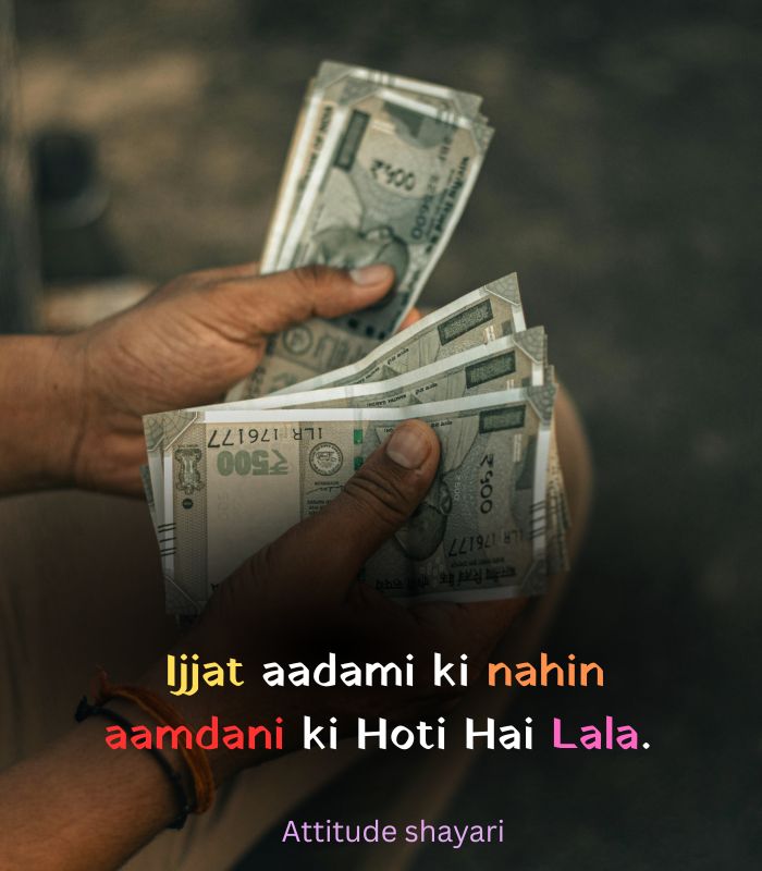 Boys Attitude Shayarin in english