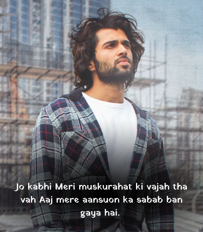 Broken heart shayari on life