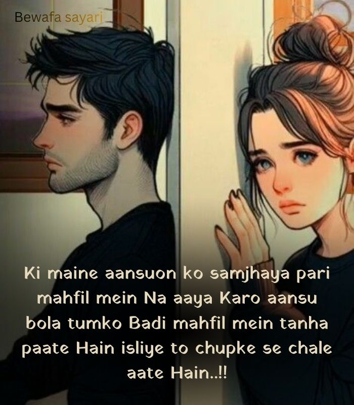 Heart Touching bewafa Shayari in English