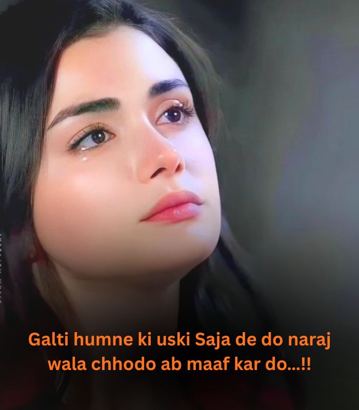 Sorry Shayari for Gf in English