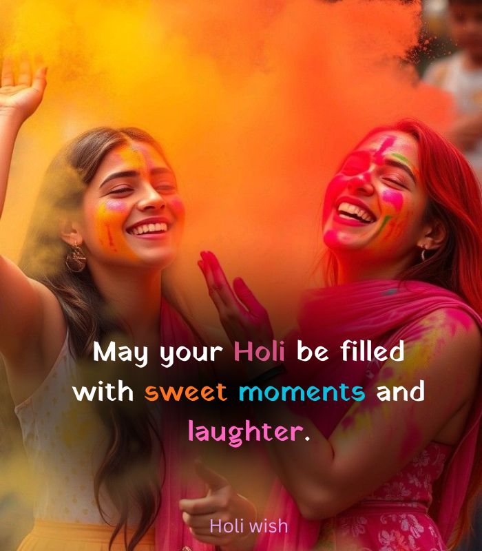 Holi shayari in english text