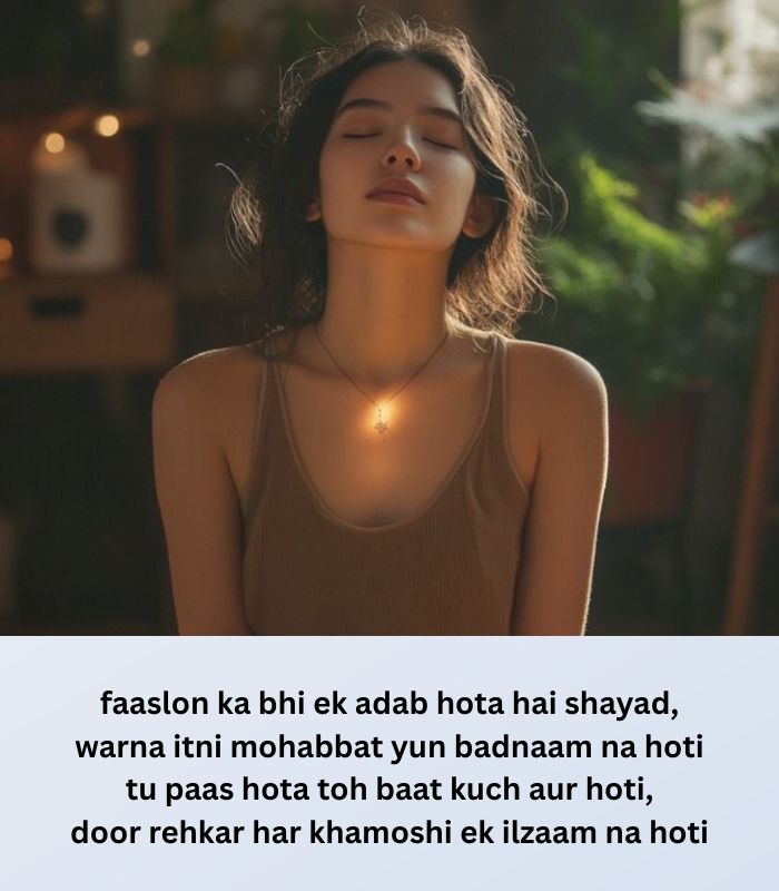 Long Distance Couple Shayari in English