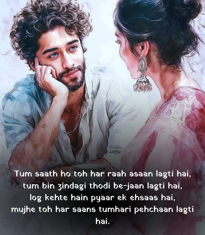 Romantic Couple Shayari in English