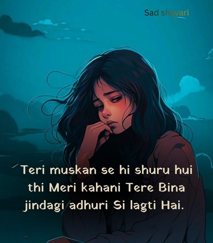 sad shayari in roman english