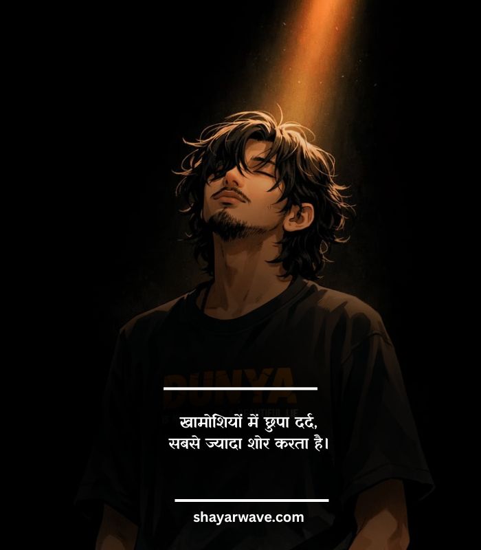 Deep Silent Pain Shayari